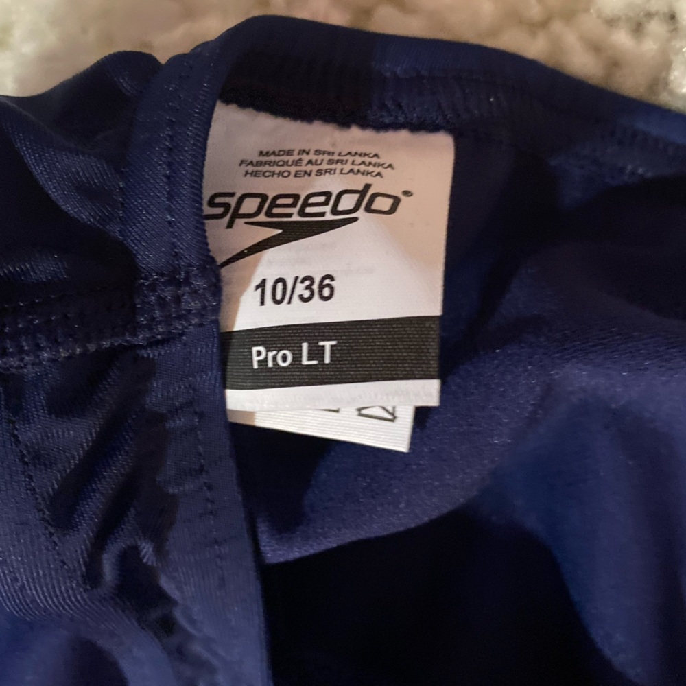 Speedo Solid Super Proback Lt Pro 10/36 Athletic … - image 4